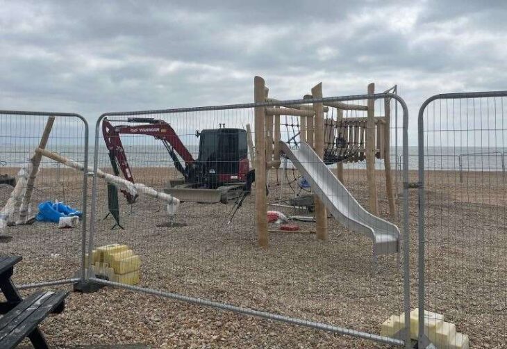 New Folkestone harbour arm play park opening date revealed