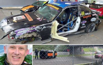 Rod Birley ‘thankful to be alive’ after 120mph crash at Brands Hatch GT World Challenge Europe meeting