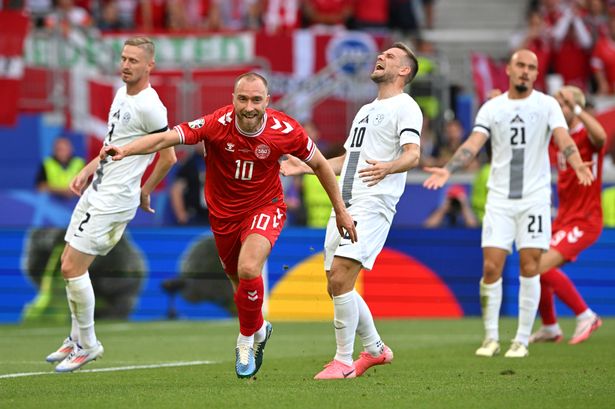 Christian Eriksen shares reaction to marking emotional Euros return with goal in Slovenia draw