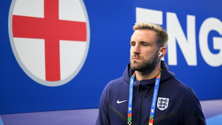 England injury blow as Luke Shaw is ruled OUT of Denmark clash with Man Utd star still training alone at Euro 2024