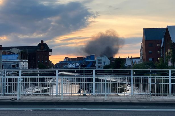 Fire breaks out at Hull factory and spreads to area holding '1,000 litres of hand sanitiser'