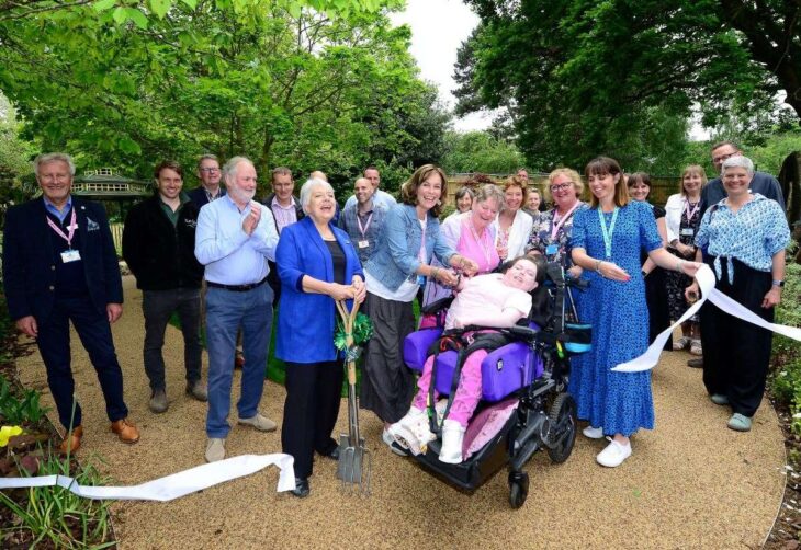ITV’s Midsomer Murders star Fiona Dolman unveils Greenfingers garden at Demelza hospice in Sittingbourne