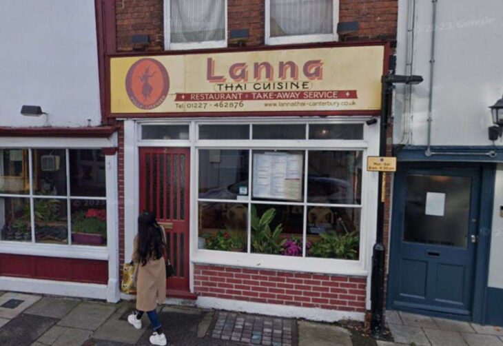 One-star hygiene rating for Canterbury’s Lanna Thai restaurant with 'dirty' kitchen