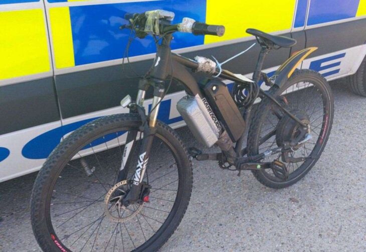 Police seize e-bike with no rear brake lever in Canterbury city centre